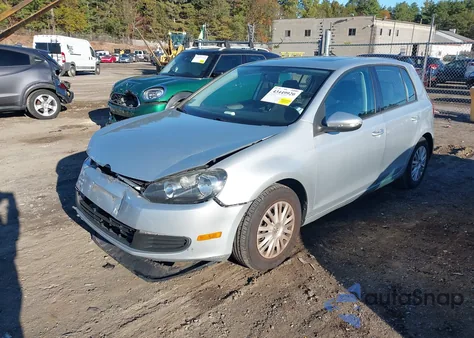 2011 Volkswagen Golf 2.5L 4-Door из США, поврежденный, VIN WVWDB7AJ6BW013363